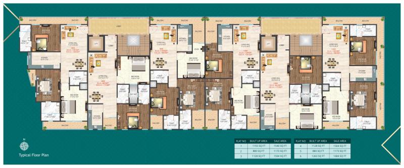 3 Bhk,4bhk
